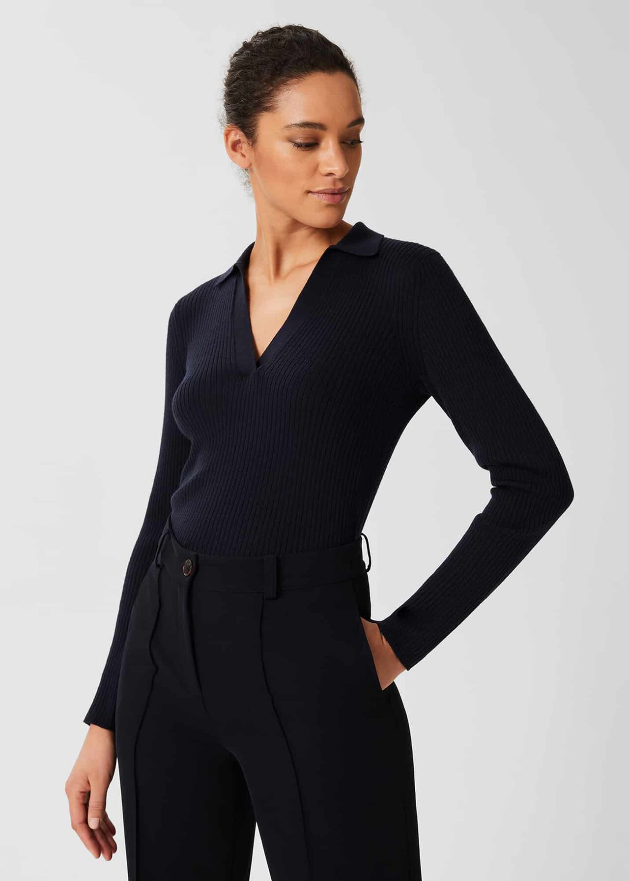 Alexis Merino Jumper, Navy, hi-res