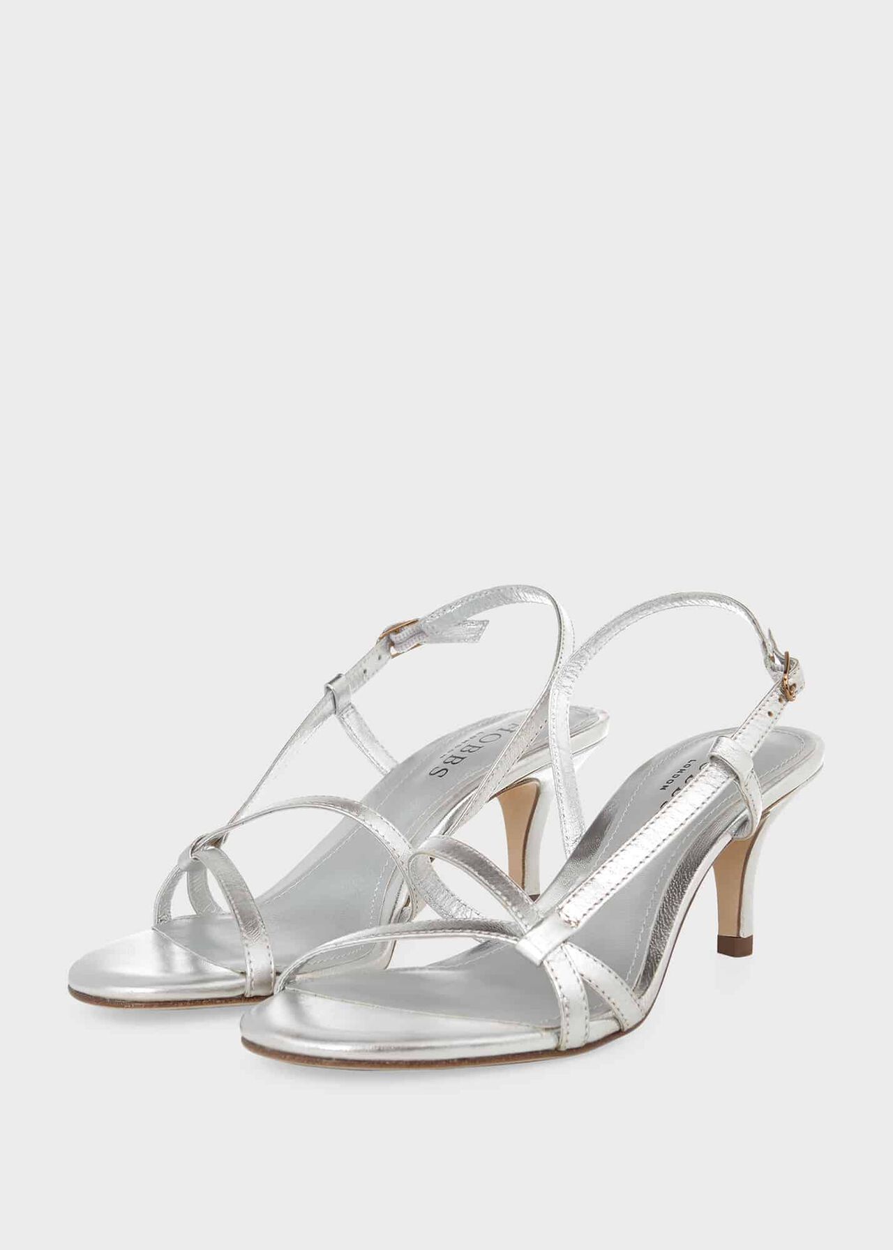 Lia Sandal, Silver Metallic, hi-res