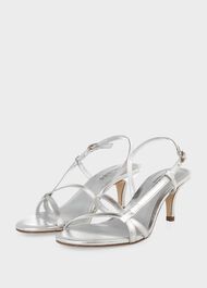Lia Sandal, Silver Metallic, hi-res