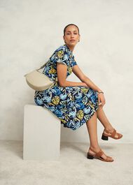 Petite Merle Slv Dress, Multi, hi-res