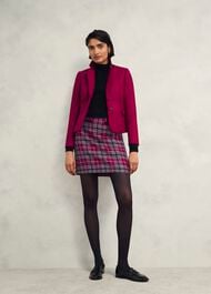 Ruthie Wool Skirt, Pink Multi, hi-res