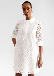 Marciella Dress, White, hi-res