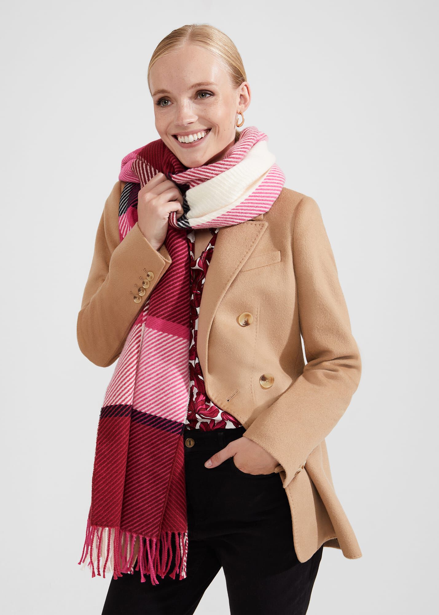 Scarves For Women Printed Knitted More Hobbs London