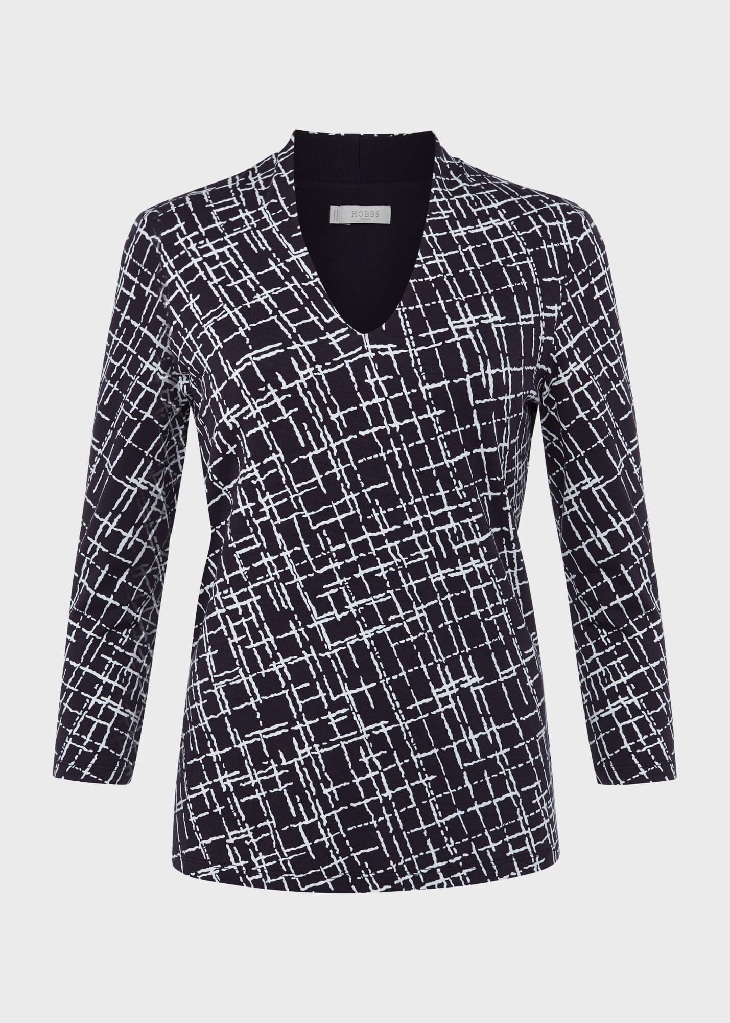 ホブズ HOBBS AIMEE PRINTED TOP （NAVY IVORY） Aimee Printed Top | Hobbs UK |