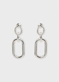 Avery Earrings, Silver, hi-res