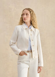 Selborne Jacket, Milky White, hi-res