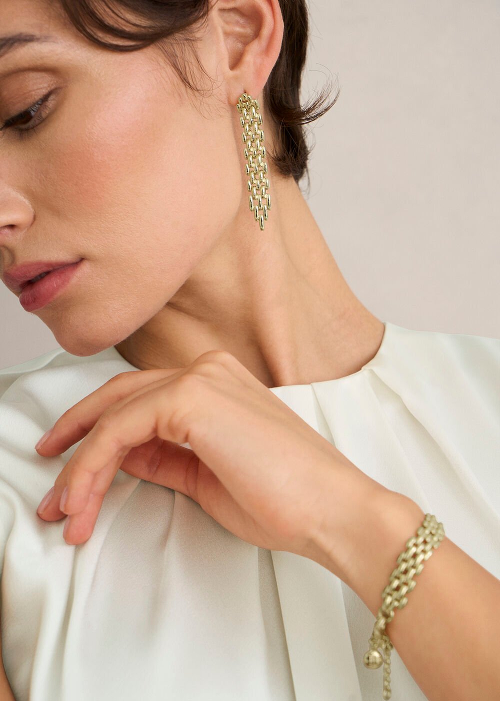 Florentina Bracelet, Gold, hi-res