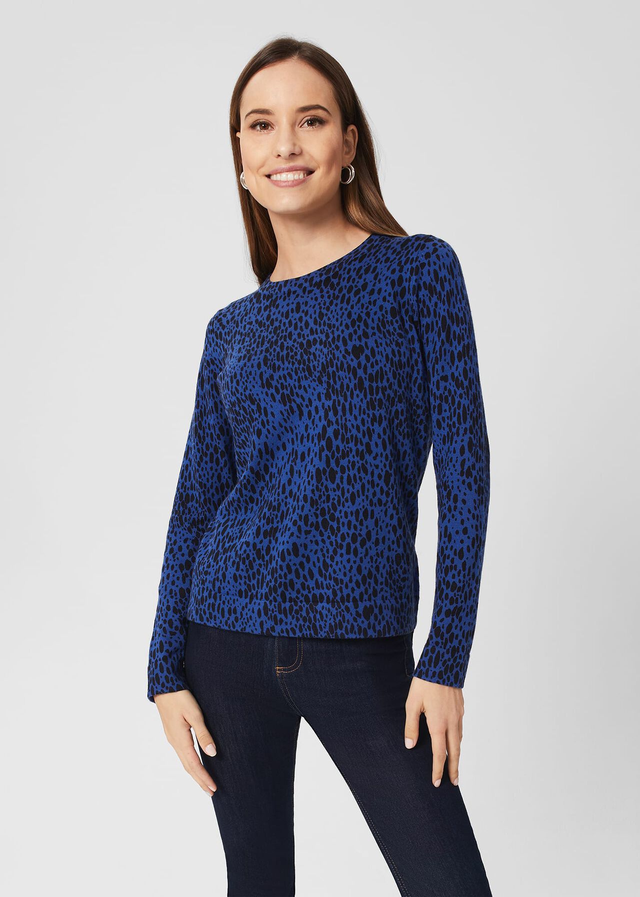 Harlow Jumper, Black Cobalt, hi-res