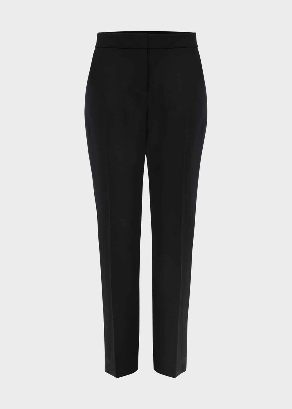 Petite Gael Wool Blend Trousers, Black, hi-res