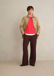Sukey Cotton Jumper, Pepper Red, hi-res