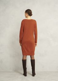 Petite Devora Dress, Sienna Orange, hi-res