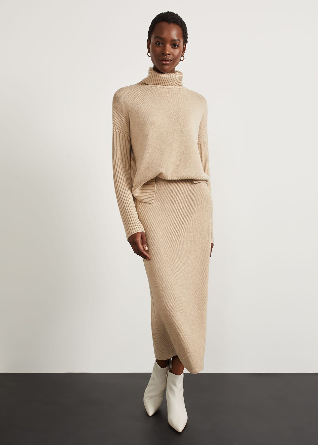 Wool Cotton | Co-Ord Lovell Skirt