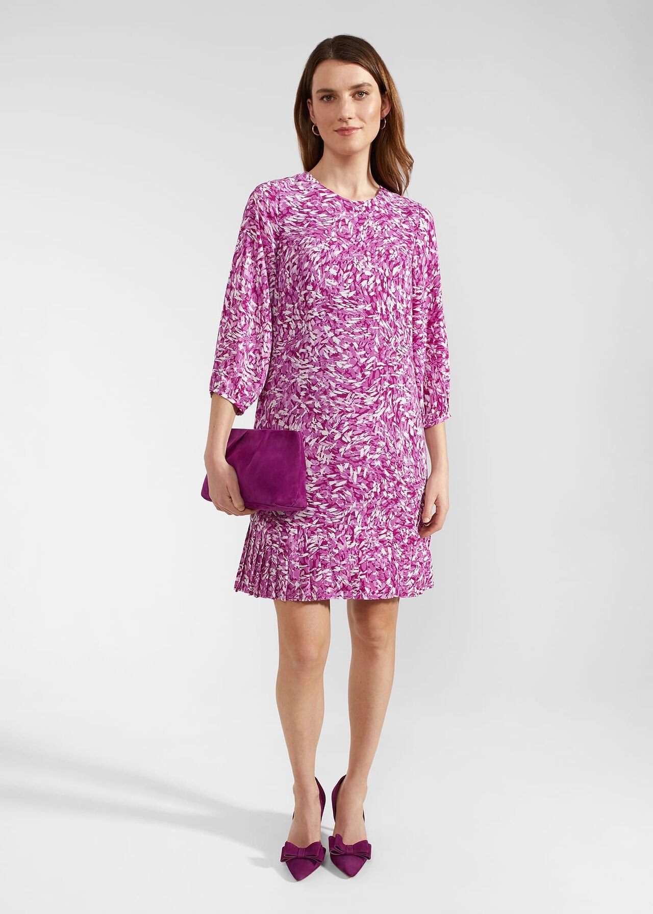 Liana Dress, Purple Multi, hi-res