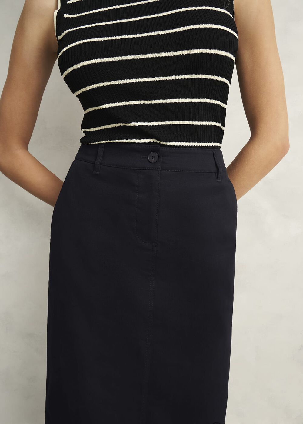 Hana Skirt, Hobbs Navy, hi-res