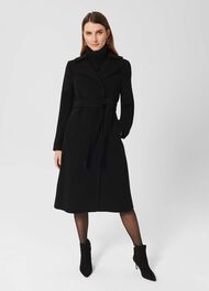 Carissa Coat, Black, hi-res