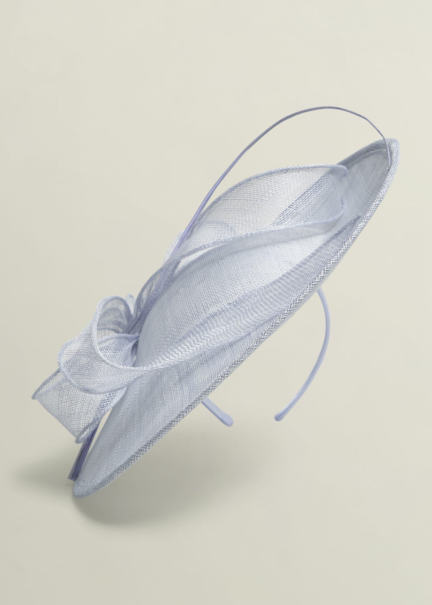 Women's Pale Blue Bow Fascinator | Hobbs UK |