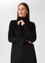 Tilda Wool Coat, Black, hi-res