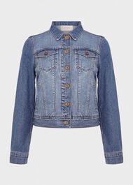 Mariam Jacket, Mid Blue, hi-res