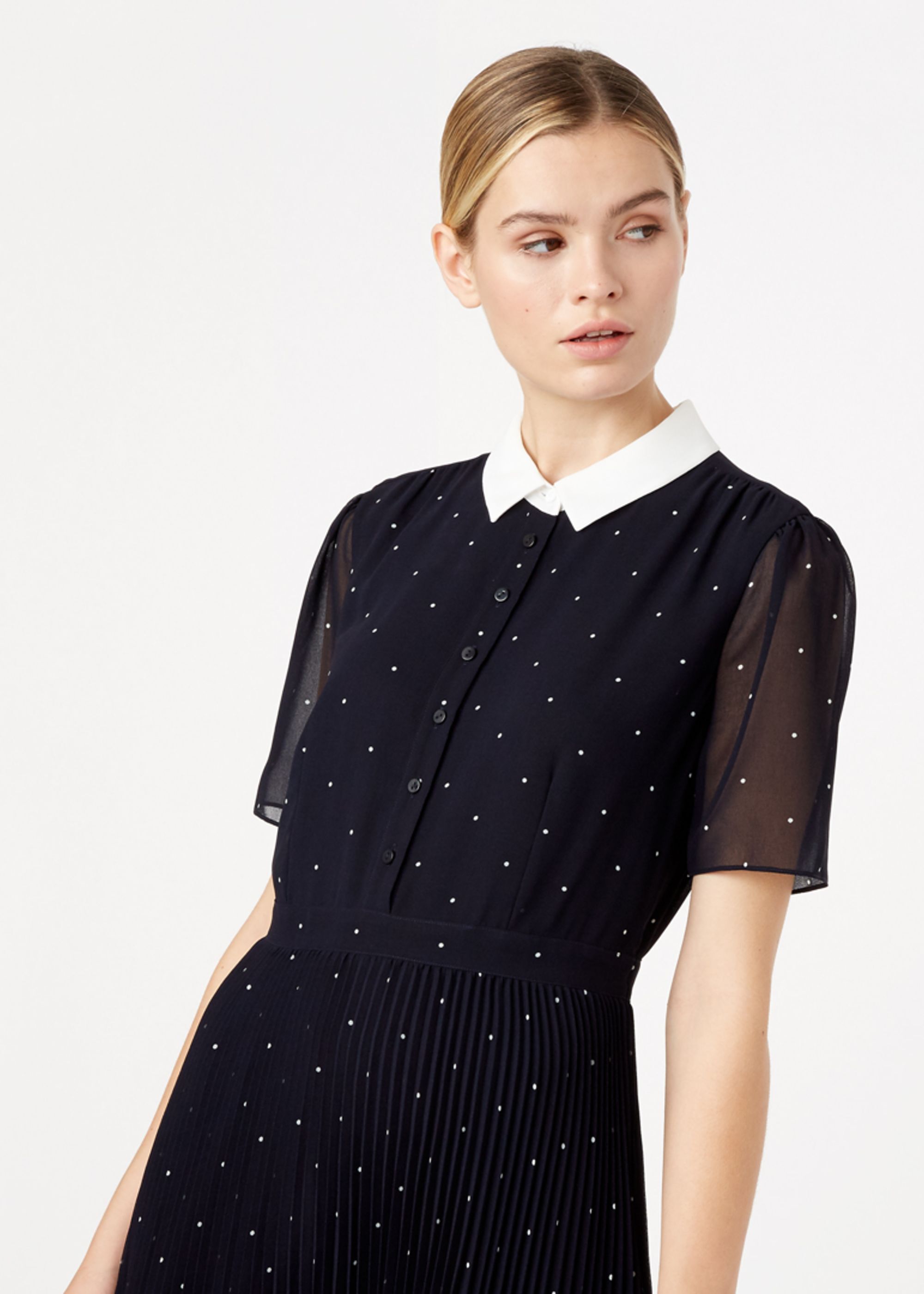 snakeskin print wrap dress