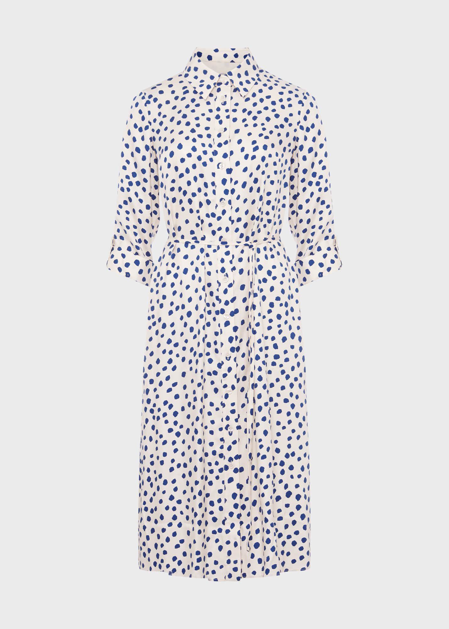 Cali Spot Shirt Dress