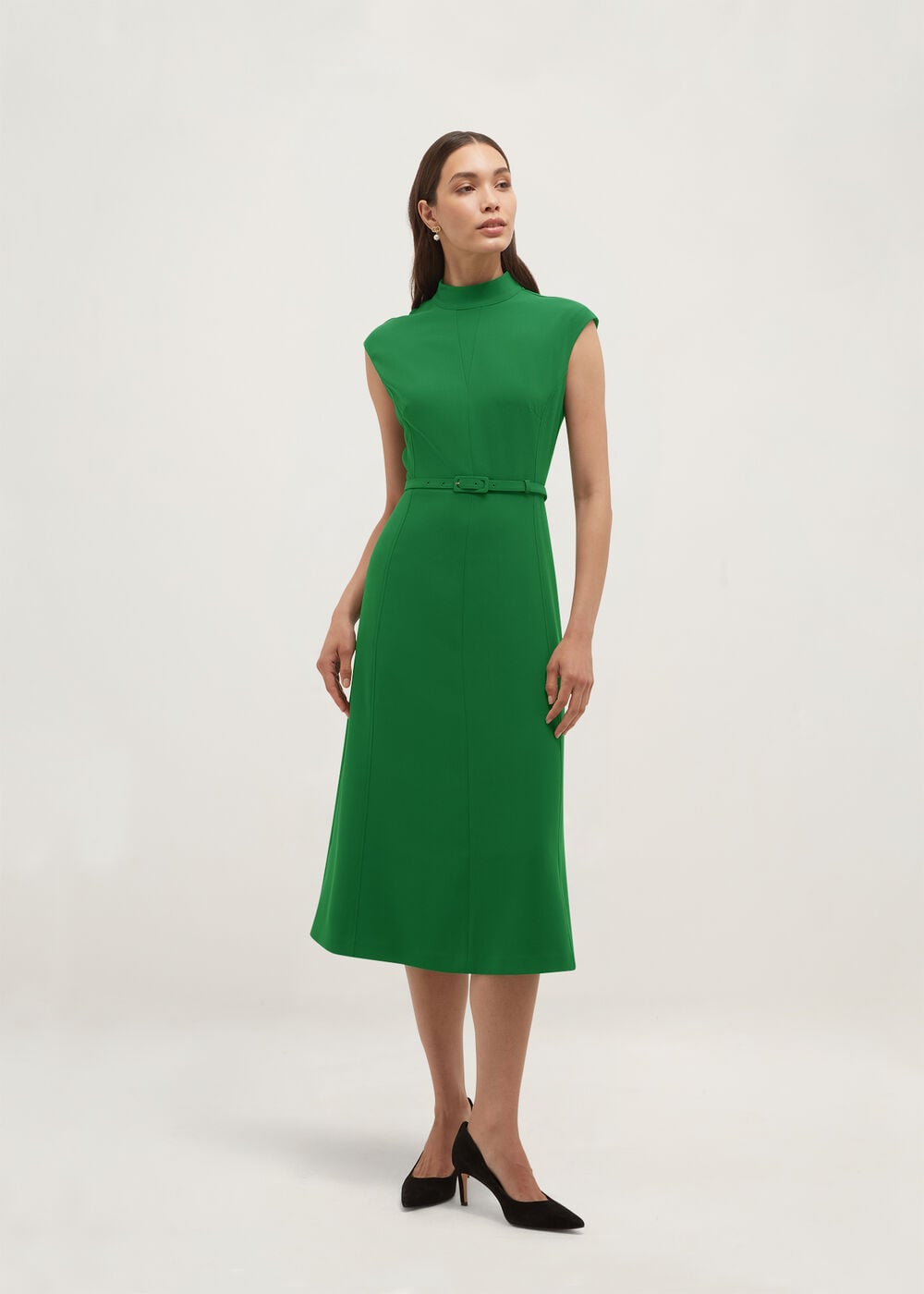 Petite Mae Fit And Flare Dress