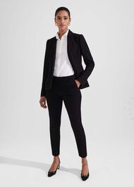 Petite Charley Trousers, Black, hi-res