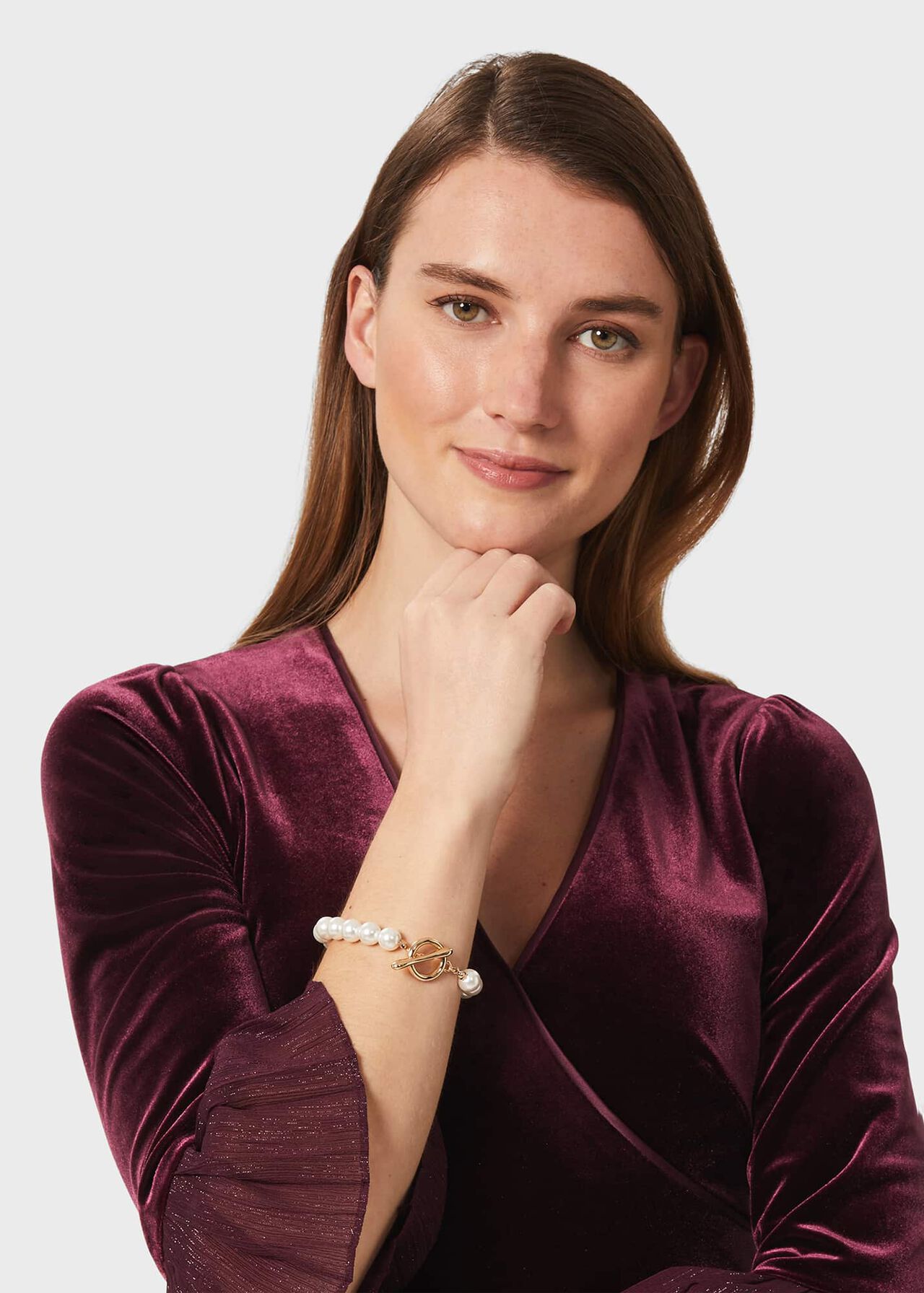 Sukey Bracelet, Gold, hi-res