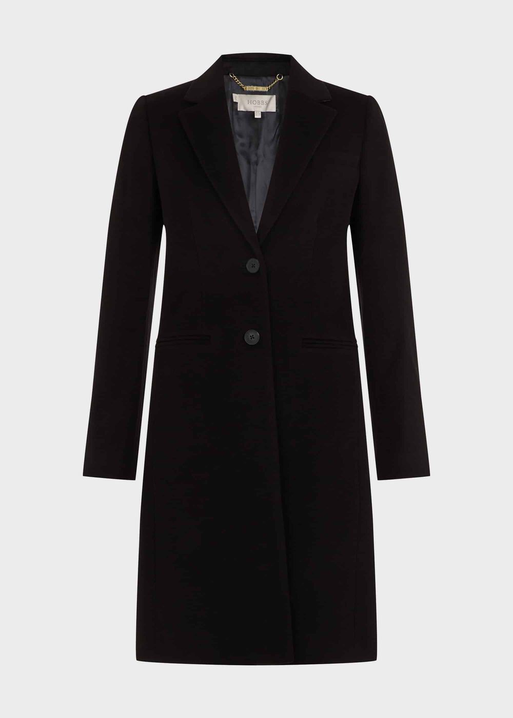 Tilda Wool Coat, Black, hi-res
