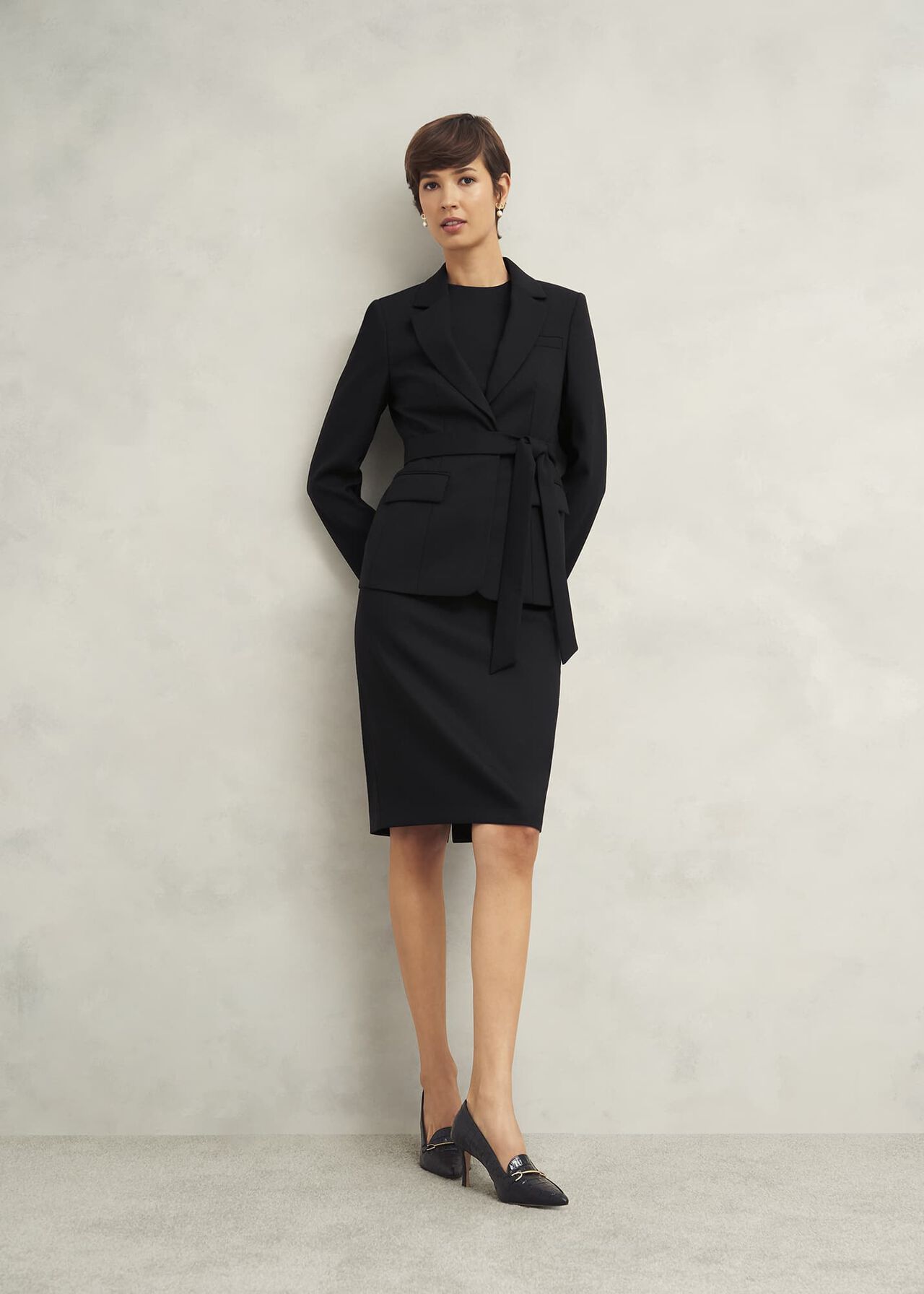 Casey Jacket With Wool, Black, hi-res