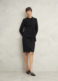 Casey Jacket With Wool, Black, hi-res