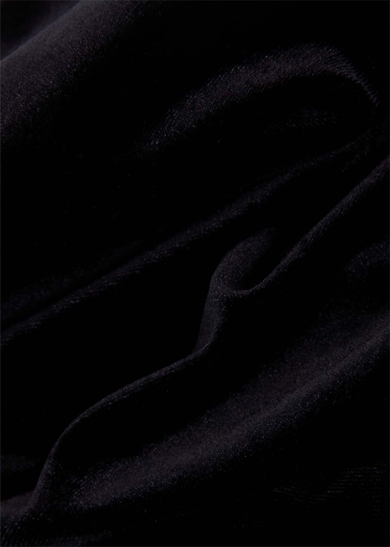 Viviene Velvet Pants, Black, hi-res