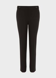 Luca Slim Trousers, Black, hi-res