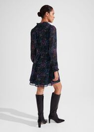 Lettie Dress, Black Multi, hi-res