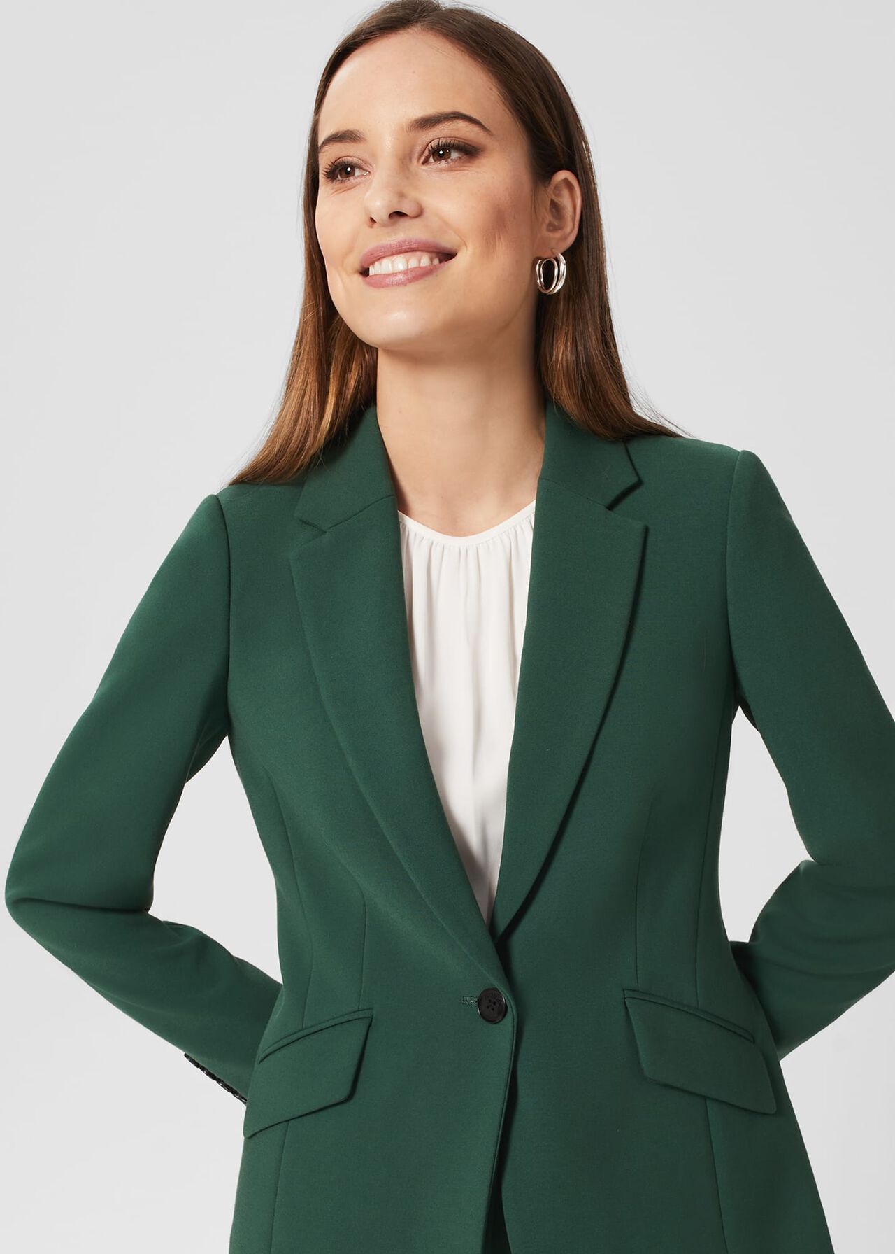 Petite Suki Jacket, Rich Sage Green, hi-res