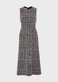 Adelaide Dress, Black Ivory, hi-res