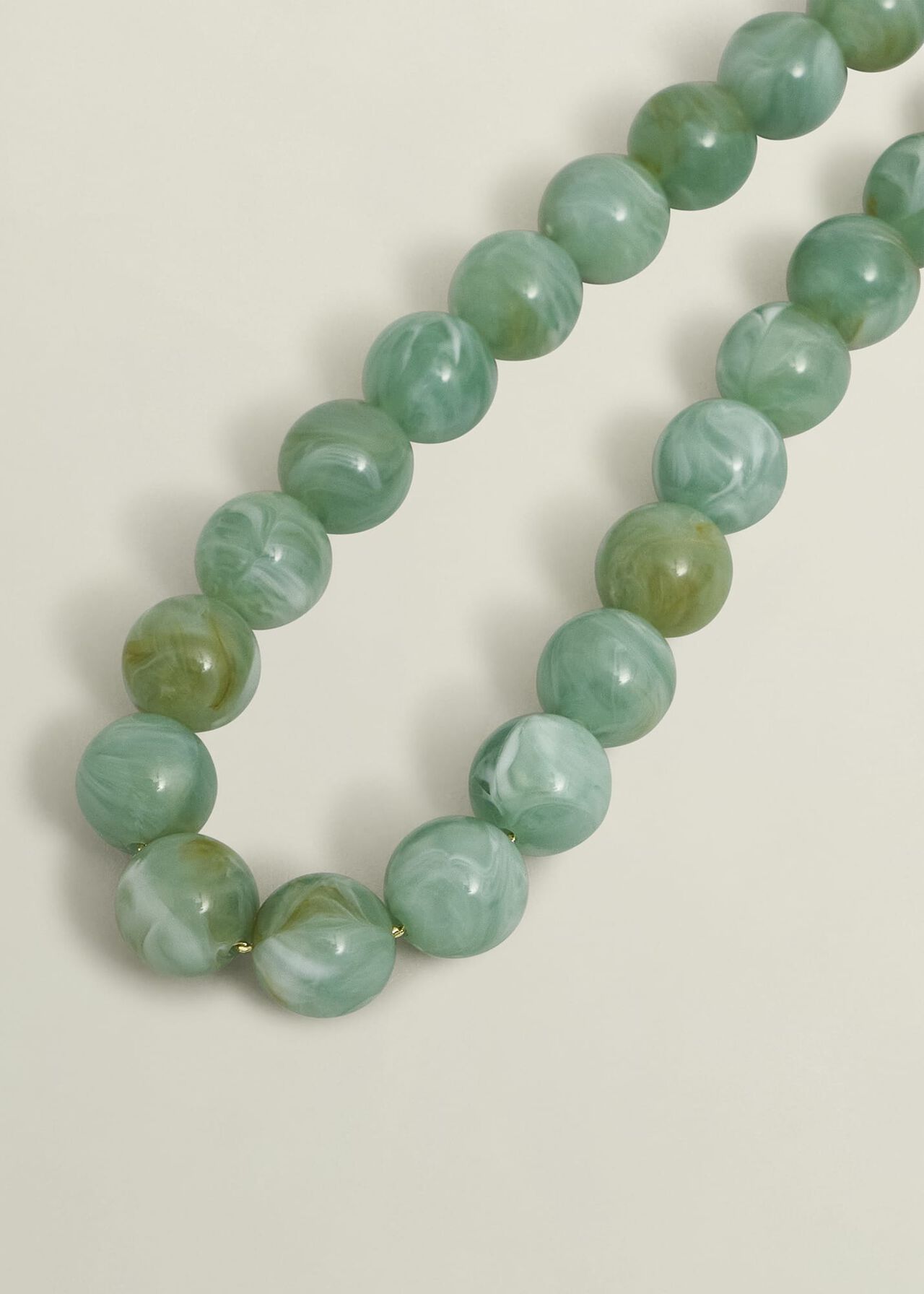 Salma Beaded Necklace, Blue, hi-res