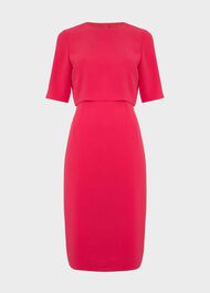 Penelope Dress, Rouge Pink, hi-res