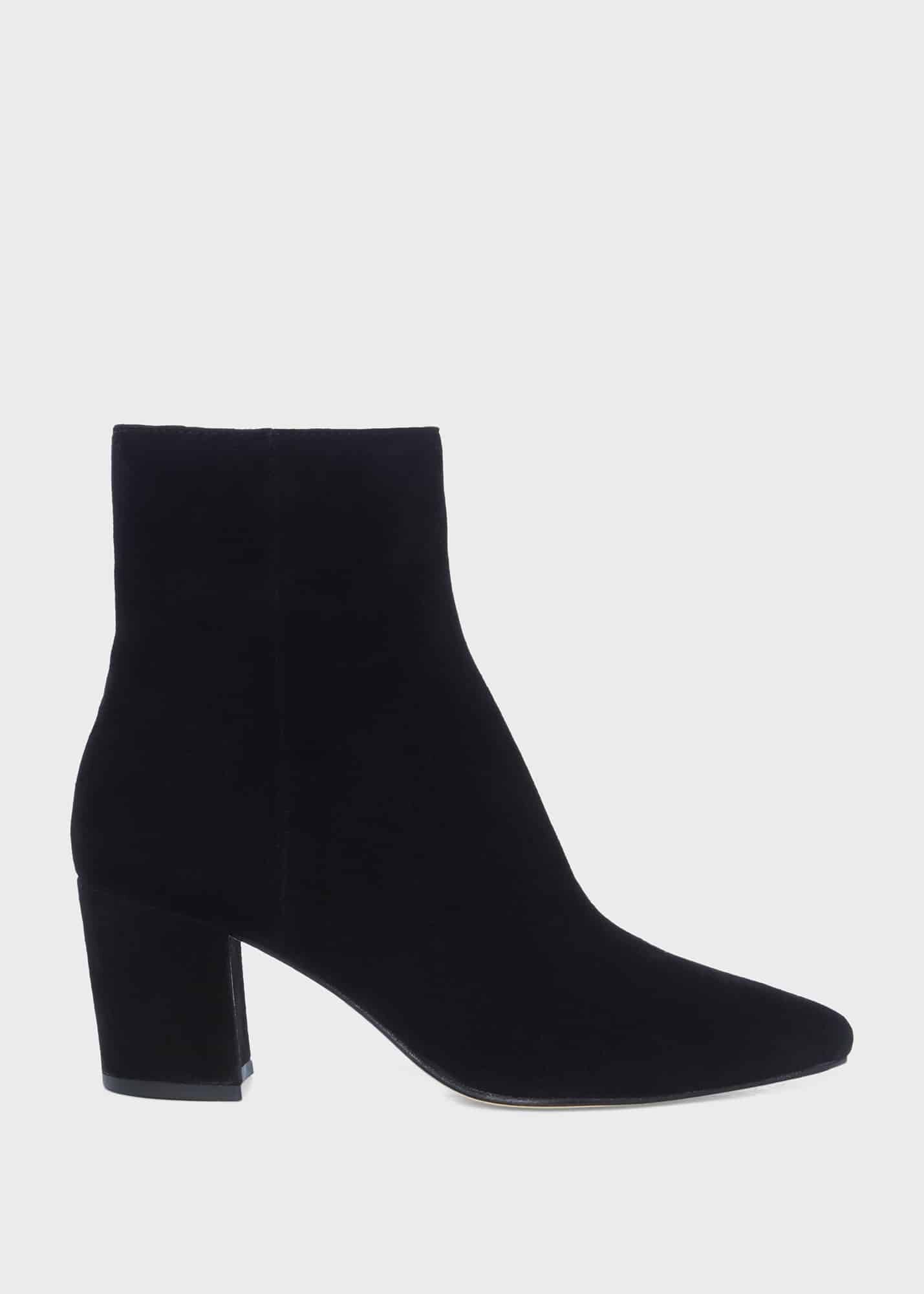 Hobbs black ankle boots clearance