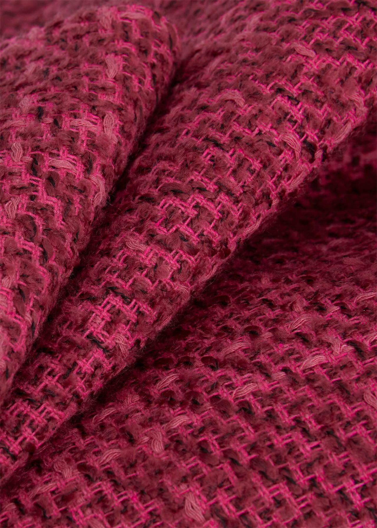 Ramona Tweed Jacket, Berry, hi-res
