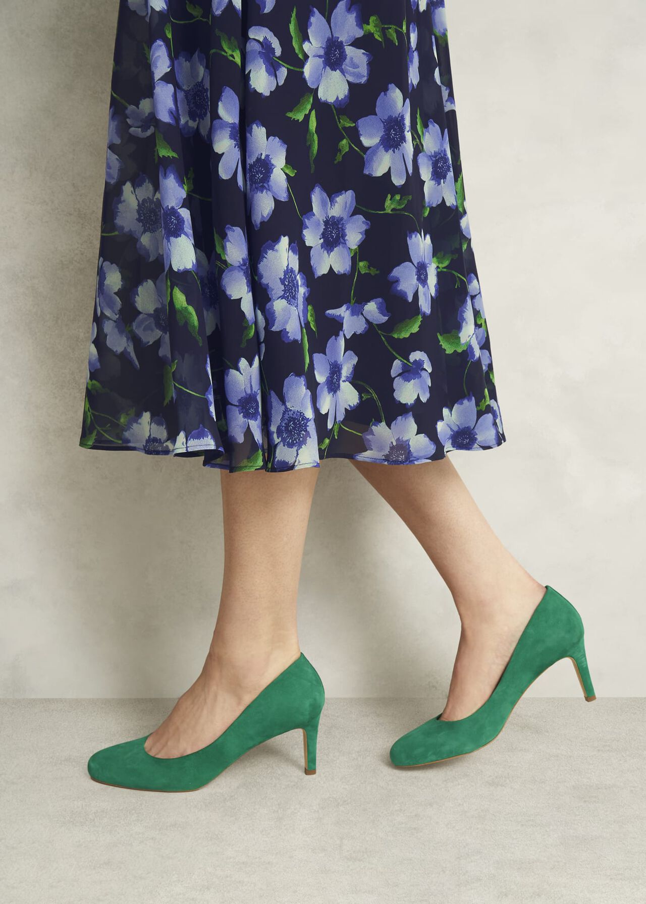 Lizzie Pumps, Amethyst Green, hi-res