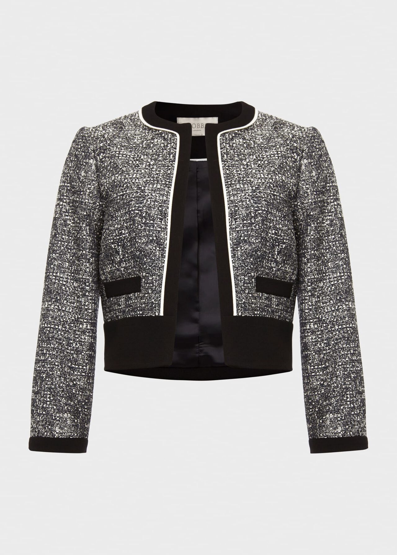 Brienna Jacket, Black Ivory, hi-res