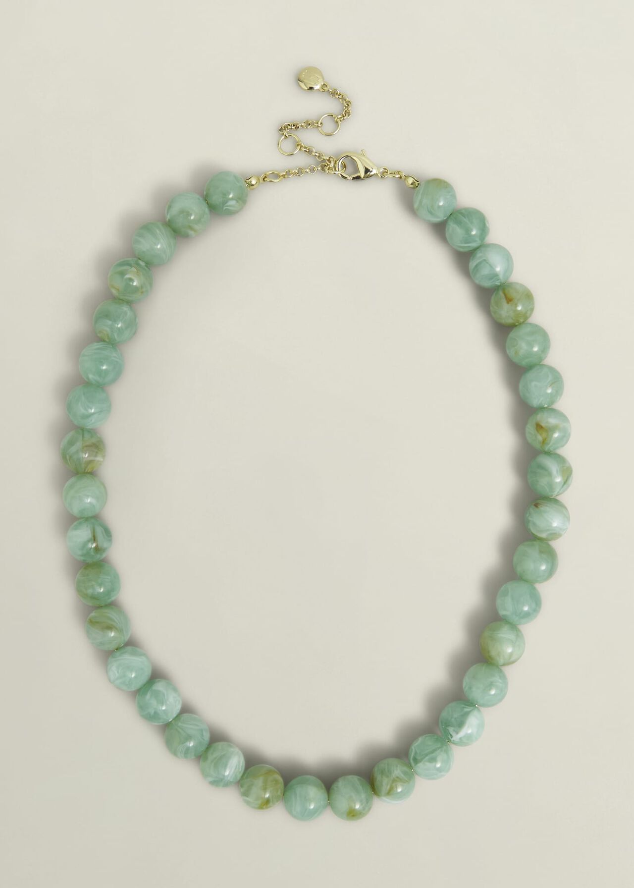 Salma Beaded Necklace, Blue, hi-res