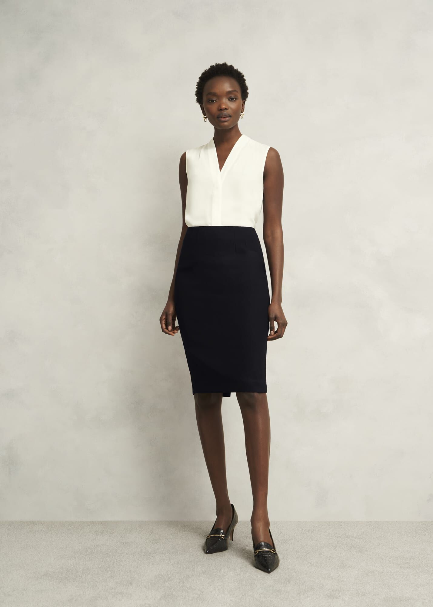 Amazon.com: Women High Waist Pleated Jacquard Skirt A-Line