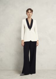 Charlecote Jacket, Ivory Black, hi-res