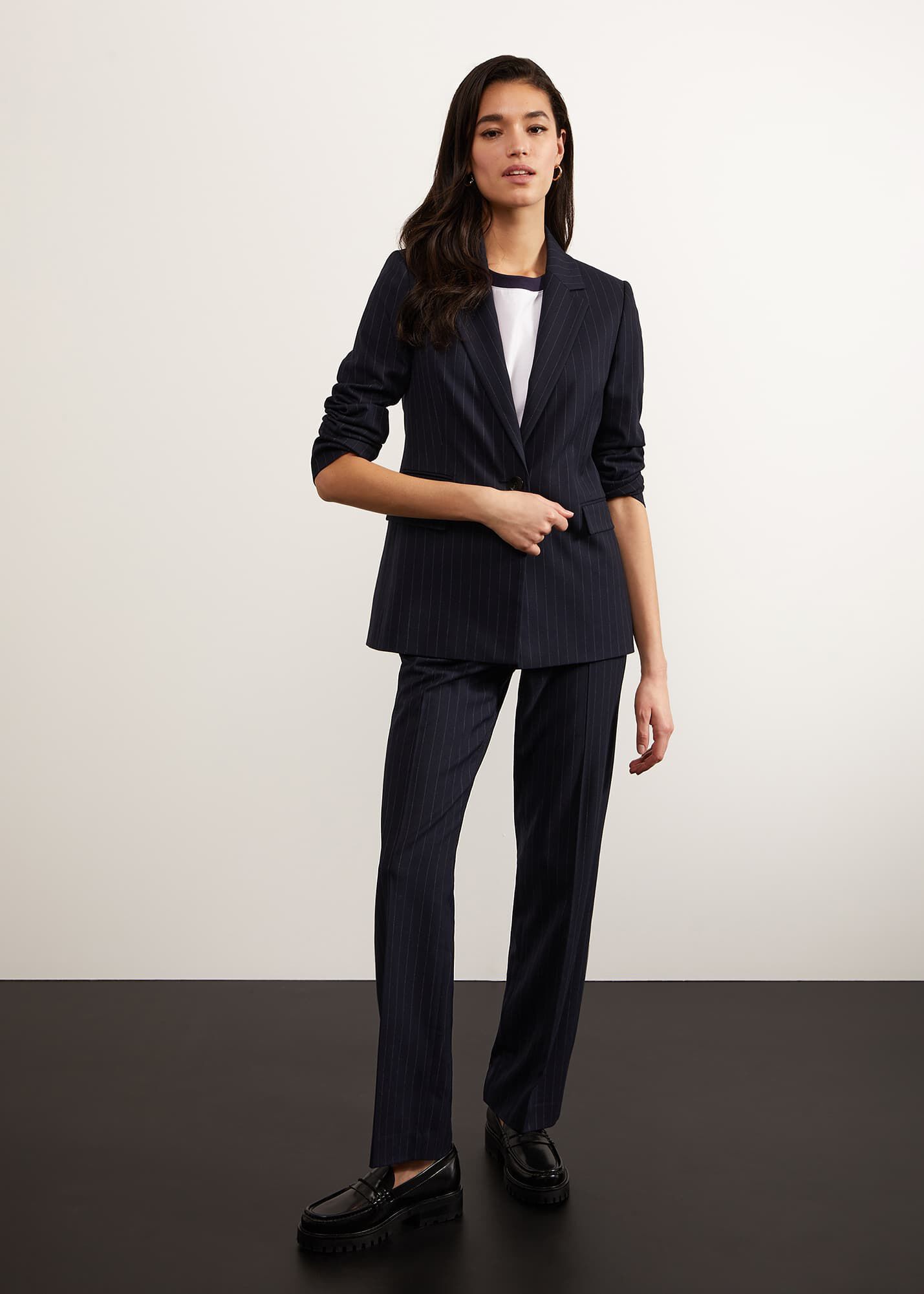 Ness Pinstripe Jacket