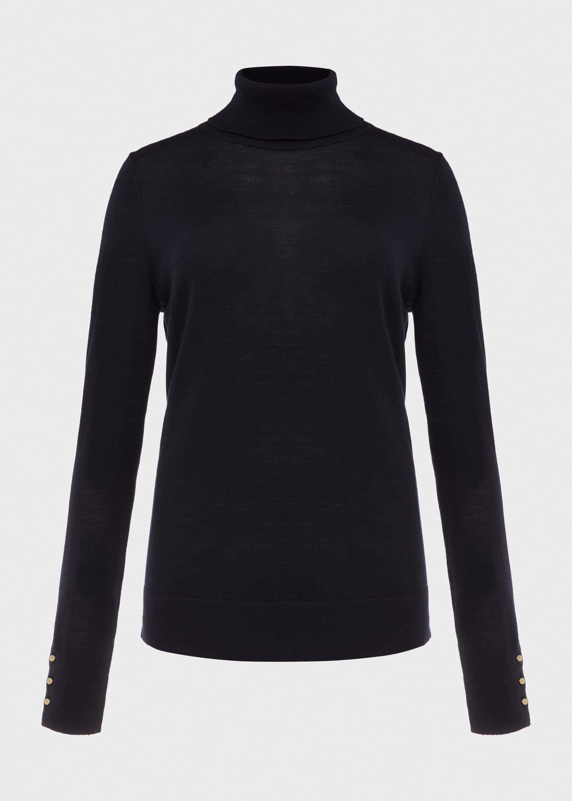 roll neck wool sweater