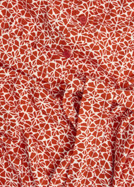 Cathy Jersey Dress, Red Ivory, hi-res