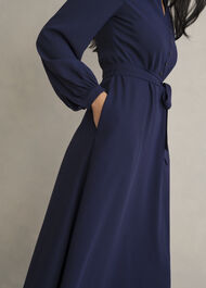 Lettie Dress, Midnight Navy, hi-res