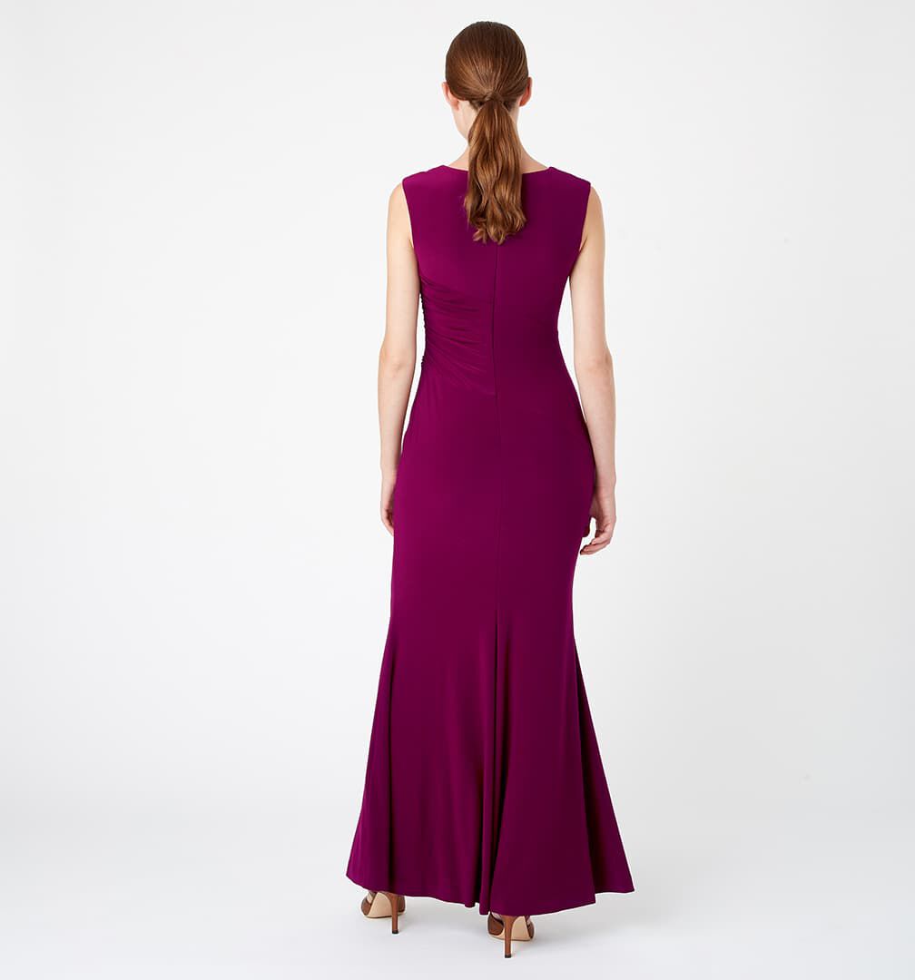 hobbs purple dress