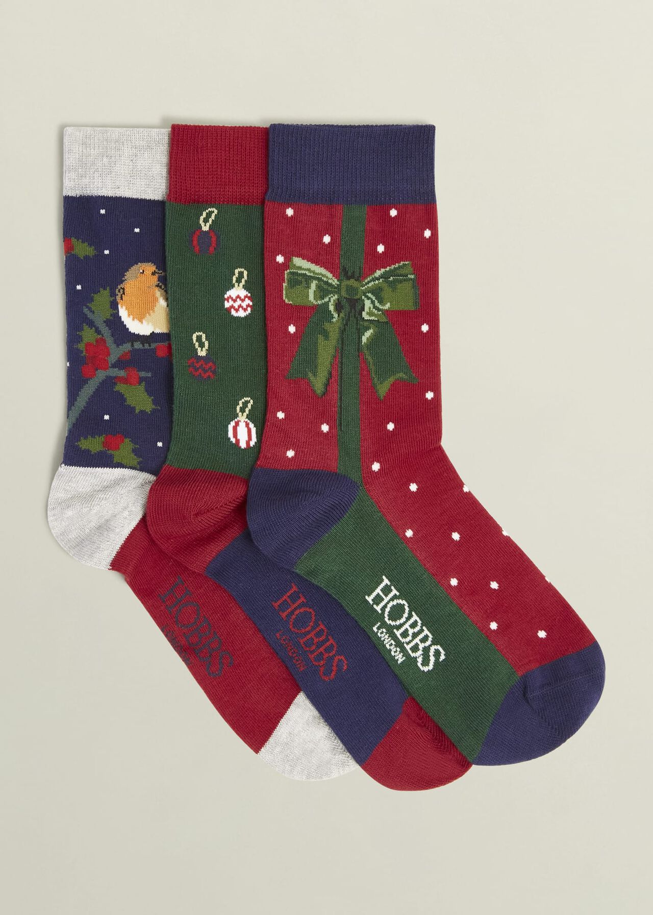 Festive Sock Set, Multi, hi-res